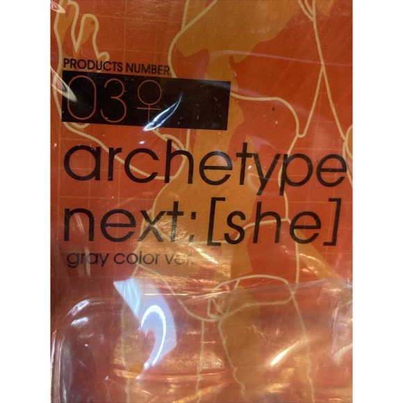 Max Factory Figma - Archetype Next: [HE & SHE] 03 Gray - Lot 2 Figures Together - Picture 4 of 8